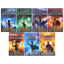 Load image into Gallery viewer, Percy Jackson Collection 7 Books Set By Rick Riordan - Ages 9+ - Paperback - Bangzo Books Wholesale