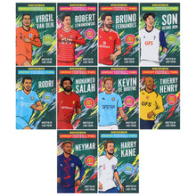 Load image into Gallery viewer, The Greatest Football Stars (Volume 2) by Luke Paton 10 Books Collection Box Set (Includes 10 Free Audiobooks!) - Ages 7-9 - Paperback