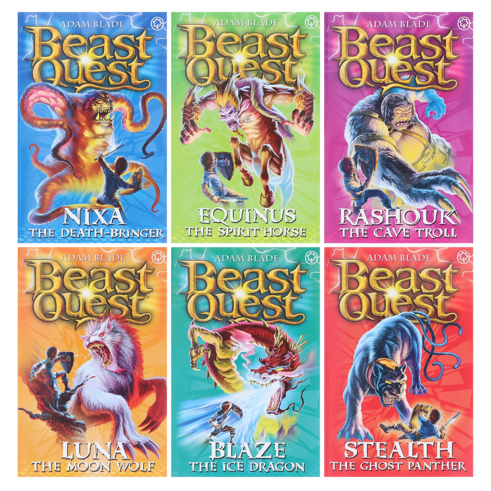 Beast Quest Rashouk Beast Quest Series 4 by Adam Blade: 6 books Collection Set - Ages 7-9 ...