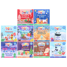 Load image into Gallery viewer, Numberblocks, Alphablocks and Colourblocks Christmas Countdown Collection 10 Books Set - Ages 3+ - Paperback