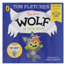 Load image into Gallery viewer, There&#39;s a Wolf in Your Book World Book Day 2021 By Tom Fletcher - Age 0-5 - Paperback - Bangzo Books Wholesale