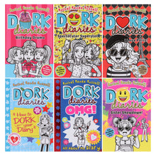 Load image into Gallery viewer, Dork Diaries Series By Rachel Renee Russell 6 Books Collection Set - Ages 9+ - Paperback