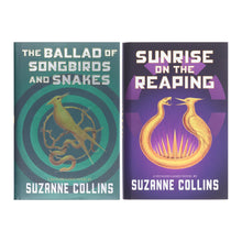 Load image into Gallery viewer, The Ballad of Songbirds and Snakes &amp; Sunrise On The Reaping By Suzanne Collins 2 Books Collection Set (A Hunger Games Novels) - Ages 13+ - Hardback