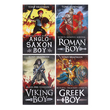 Load image into Gallery viewer, Viking Boy Series by Tony Bradman 4 Books Collection Set - Ages 9-12 - Paperback