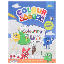 Load image into Gallery viewer, Colourblocks Colouring Fun: A Colouring Activity Book: Time for a colour adventure! - Ages 3-6 - Paperback