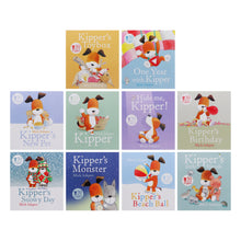 Load image into Gallery viewer, Kipper's World Collection by Mick Inkpen (Kipper the Dog) 10 Books Box Set  - Ages 3-5 - Paperback