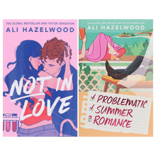 Load image into Gallery viewer, Not In Love Series (Not In Love &amp; Problematic Summer Romance) by Ali Hazelwood 2 Books Collection Set - Fiction - Paperback - Bangzo Books Wholesale