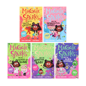 Maggie Sparks Series By Steve Smallman 5 Books Collection Box Set With Free Audio Books - Ages 5-7 - Paperback