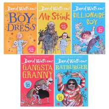 Load image into Gallery viewer, The World of David Walliams Best Box Set Ever 5 Books Set - Ages 7-9 - Paperback - Bangzo Books Wholesale