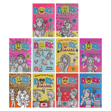 Load image into Gallery viewer, Dork Diaries Series (Vol. 1-10) By Rachel Renee Russell 10 Books Collection - Ages 9-14 - Paperback - Bangzo Books Wholesale