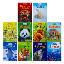 Load image into Gallery viewer, Usborne Beginners Animals Series 10 Books Collection Box Set - Ages 4+ - Hardback