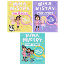 Load image into Gallery viewer, Mina Mistry Sort Of Investigates Series 3 Books Collection Set By Angie Lake - Ages 7-9 - Paperback
