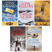Load image into Gallery viewer, Conqueror Series by Conn Iggulden 5 Books Collection Set - Fiction - Paperback - Bangzo Books Wholesale