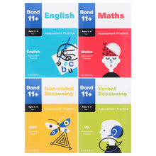 Load image into Gallery viewer, Bond 11+ Assessment Practice Year 1 (Ages 5-6) By Oxford: 4 Books Collection Set - Paperback