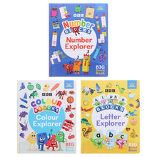 Load image into Gallery viewer, Explorer Collection (Numberblocks, Alphablocks &amp; Colourblocks) 3 Books Collection Set - Ages 0-5 - Board Book