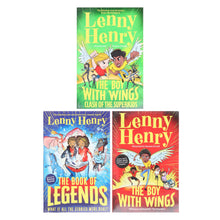 Load image into Gallery viewer, The Boy With Wings Series by Lenny Henry 3 Books Collection Set - Ages 8+ - Paperback