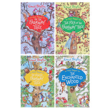 Load image into Gallery viewer, The Magic Faraway Tree by Enid Blyton: Complete Collection 4 Books Box Set - Ages 7+ - Paperback