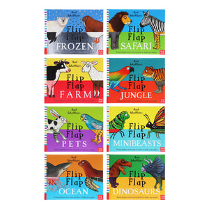 Axel Scheffler's Flip Flap Series 8 Books Collection - Hardcover - Age 0-5