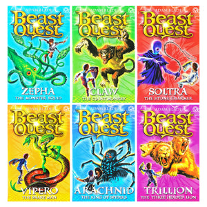 Beast Quest Series 2 by Adam Blade: 6 Books - Ages 7-9 - Paperback