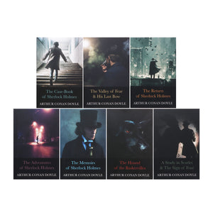 Sherlock Holmes Series Complete Collection 7 Books Set by Arthur Conan Doyle - Adult - Paperback