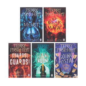 Discworld by Terry Pratchett: Enter the Discworld 5 Books Box Set - Fiction - Paperback