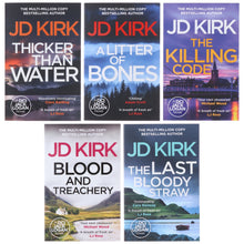 Load image into Gallery viewer, DCI Logan Crime Thrillers (Book 1-5) by JD Kirk 5 Books Collection Set - Fiction - Paperback