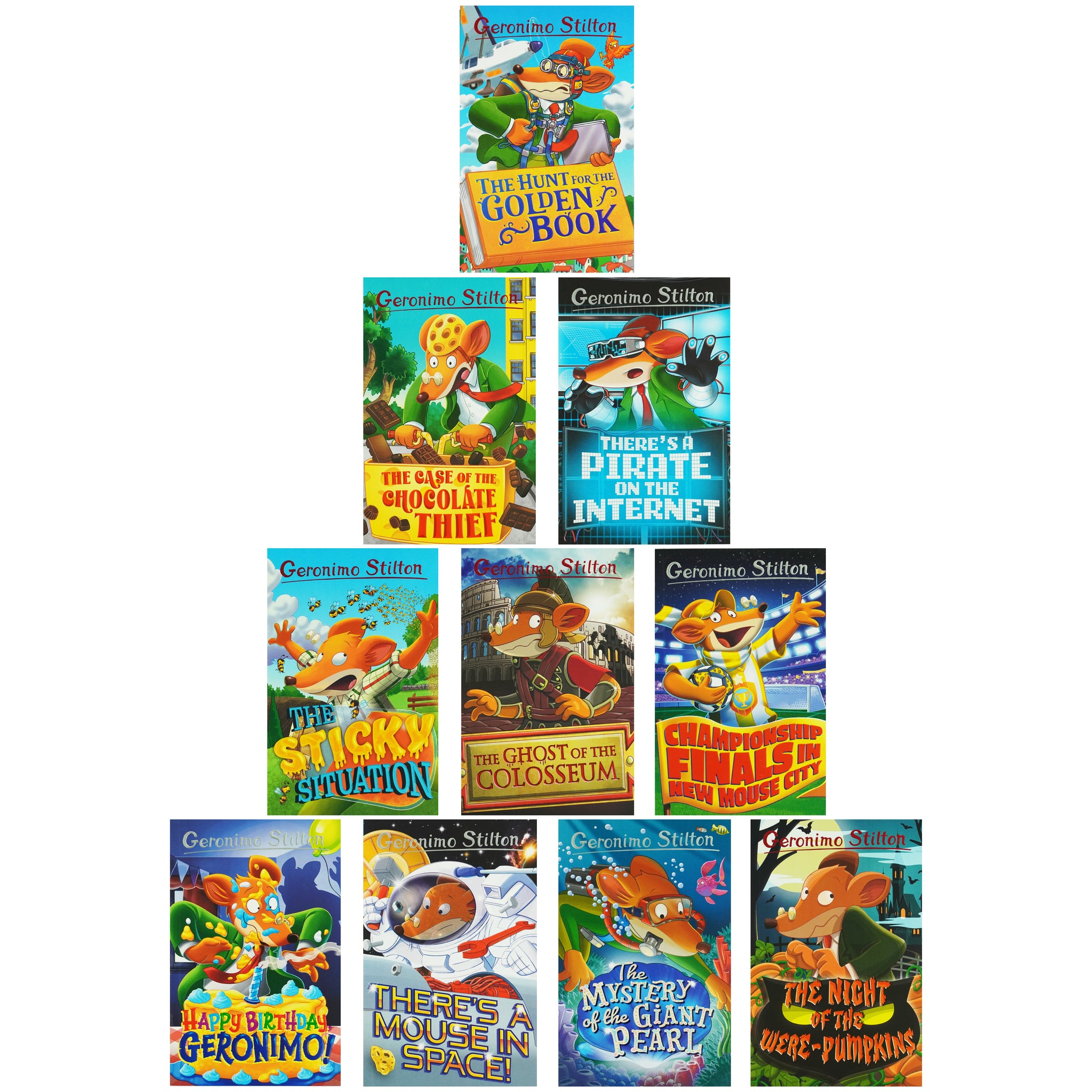 Geronimo Stilton The 10 Book Collection (Series 2) Box Set - Ages 5-7 -  Paperback