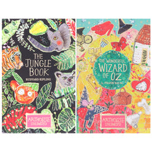 Load image into Gallery viewer, The Jungle Book &amp; The Wonderful Wizard of Oz: ARTHOUSE Unlimited Special Edition 2 Books Collection Set - Ages 7+ - Paperback