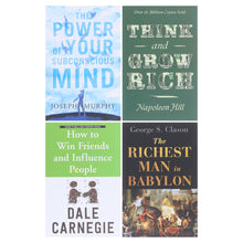 Load image into Gallery viewer, World’s Greatest Motivational Books For Self help, Success &amp; Wealth 4 Books Collection Box Set - Non Fiction - Paperback - Bangzo Books Wholesale