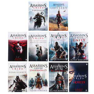 Assassin’s Creed by Oliver Bowden 10 Books Collection Set - Fiction - Paperback