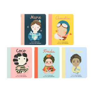 Little People, Big Dreams: Wonderful Women 5 Books Collection Set - Ages 2-4 - Board Book