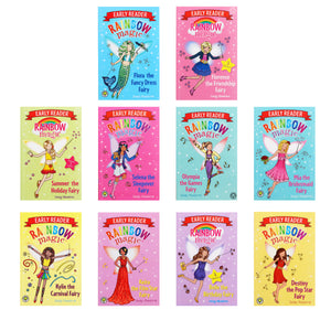 Rainbow Magic Early Reader Collection By Daisy Meadows 10 Books Box Set - Ages 3+ - Paperback
