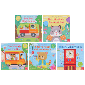 Sing Along With Me! Series By Yu-hsuan Huang 5 Books Collection Set - Ages 1-3 - Board Book