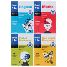 Load image into Gallery viewer, Bond 11+ Assessment Practice (Book 2) for Ages 9-10 (Year 5) 4 Books Collection Set - Paperback