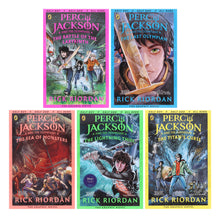 Load image into Gallery viewer, Percy Jackson Graphic Novels By Rick Riordan 1-5 Books Collection Set - Ages 8-15 - Paperback