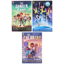 Load image into Gallery viewer, Tom Fletcher Collection (The Creakers, The Danger Gang &amp; Space Band) 3 Books Set - Ages 7-12 - Paperback
