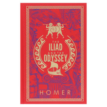 Load image into Gallery viewer, The Iliad and The Odyssey (Leather-bound) by Homer - Fiction - Paperback