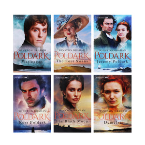Poldark Series 1 & 2 - 6 Books Young Adult Paperback Box Set By Winston Graham
