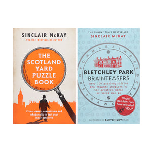 Sinclair Mckay Collection 2 Books Set (Scotland Yard Puzzle, Bletchely Park) - Fiction - Paperback