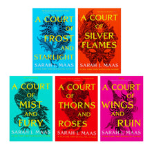 Load image into Gallery viewer, A Court of Thorns and Roses Series by Sarah J. Maas: 5 Books Collection Box Set - Fiction - Paperback