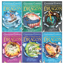 Load image into Gallery viewer, How To Train Your Dragon 6 Books (7-12) by ‎Cressida Cowell - Ages 9-14 - Paperback - Bangzo Books Wholesale
