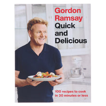 Load image into Gallery viewer, Gordon Ramsay Quick &amp; Delicious: 100 recipes in 30 minutes or less - Non Fiction - Hardback