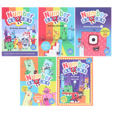 Load image into Gallery viewer, Numberblocks Fun Activity Annuals 1-5 Collection: 5 Books Set By Sweet Cherry Publishing - Ages 4+ - Paperback