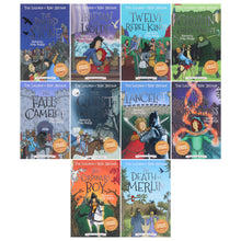 Load image into Gallery viewer, The Legends Of King Arthur Easy Classic 10 Books Box Set By Tracey Mayhew - Ages 7-9 - Paperback