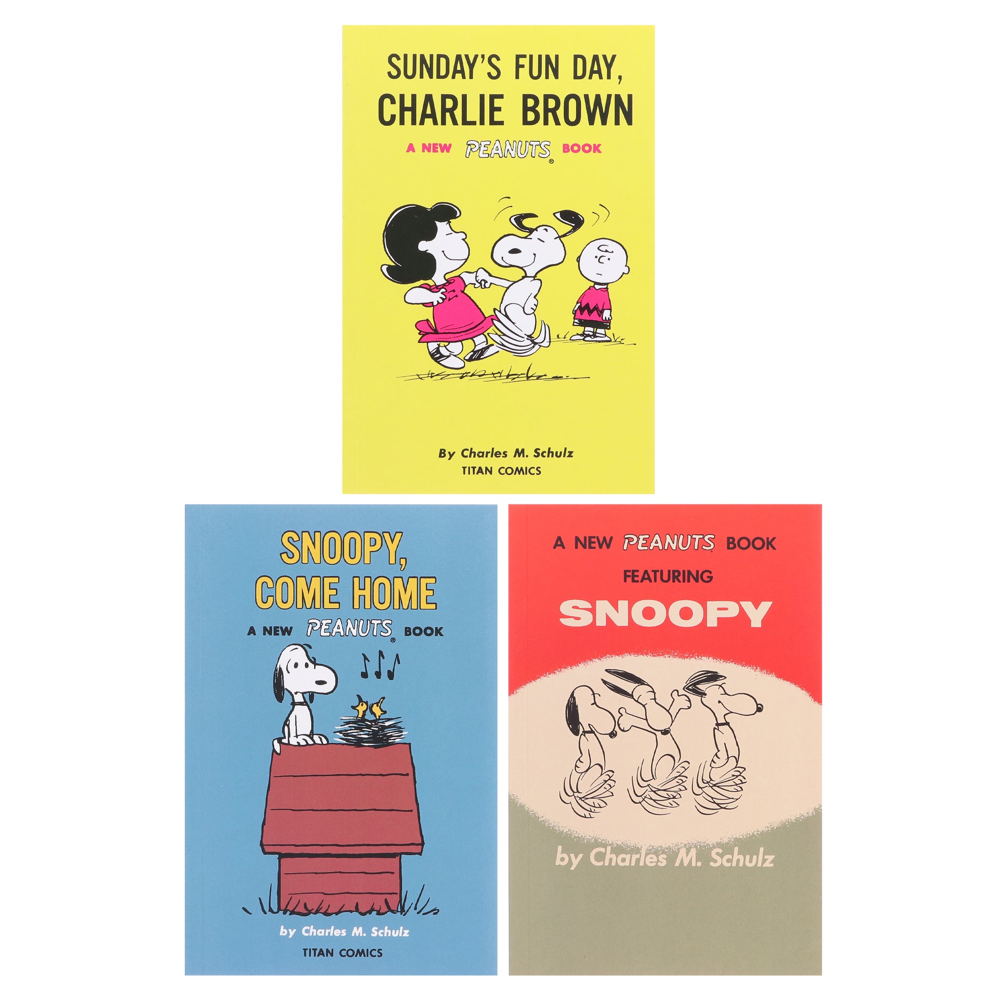 Peanuts: The Snoopy Collection (Includes 3 Art Cards!) 3 Books Boxed S ...