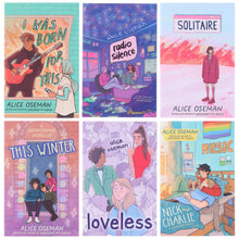 Load image into Gallery viewer, Alice Oseman Collection (Solitaire, Radio Silence, I Was Born For This, Loveless, Nick and Charlie, This Winter) 6 Books Box Set - Ages 13+ - Paperback