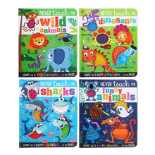 Load image into Gallery viewer, Never Touch The Animals Gift Set 4 Books Collection Box Set - Ages 1+ - Board Book