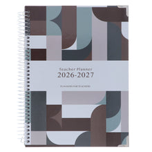 Load image into Gallery viewer, Teacher Planner 2026-2027 - Spiral Bound Hardback