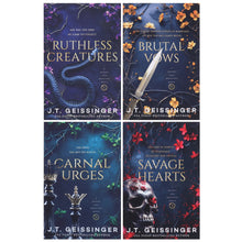 Load image into Gallery viewer, Queens and Monsters Series by J. T. Geissinger 4 Books Collection Set - Fiction - Paperback