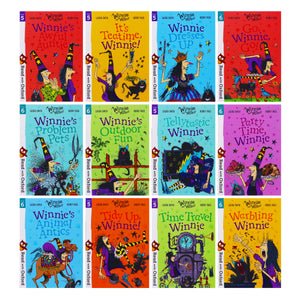 Read With Oxford: Winnie and Wilbur 12 Books Collection Set (Stage 5 & 6) By Laura Owen - Ages 5-6 - Paperback